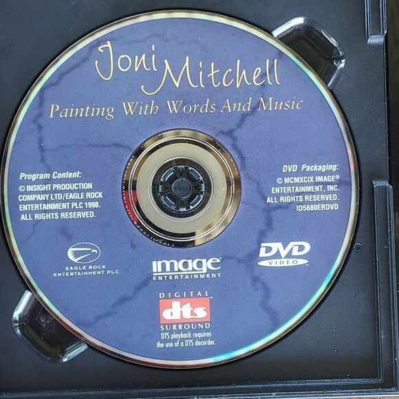 Joni Mitchell Painting with Words and Music" DVD - Picture 4 of 6